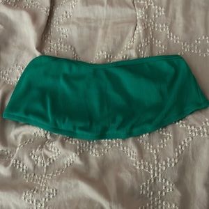 Green tube top fits size m